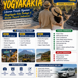 Private Trip Yogyakarta 3D 2N