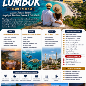 Premium Trip Lombok 3D 2N
